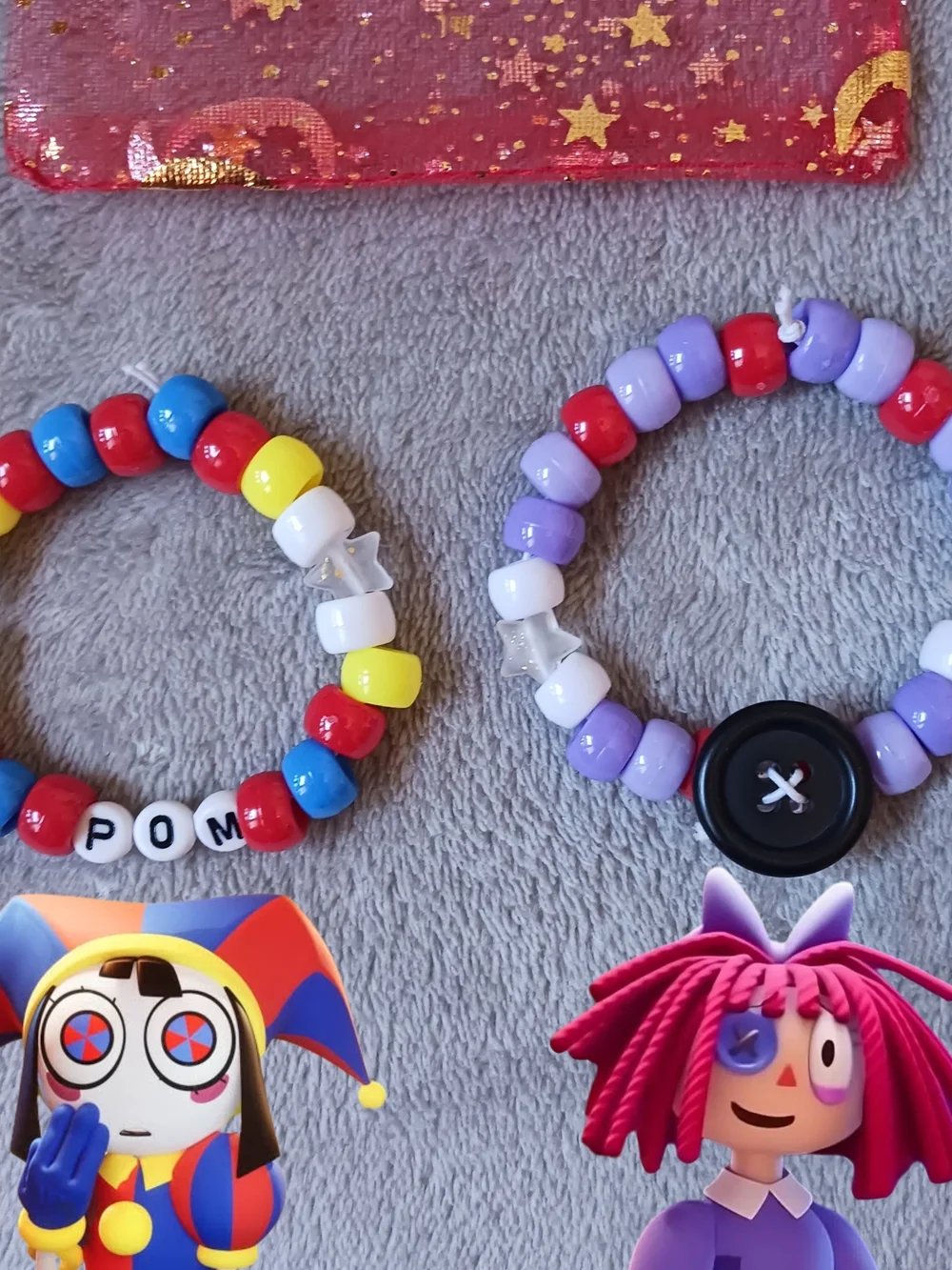 Pomni & Ragatha Matching Bracelets